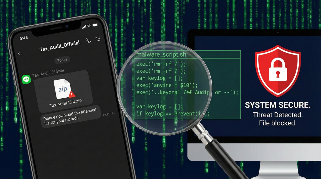 ด่วน! ระวังไฟล์ "รายชื่อบริษัทที่ถูกตรวจสอบภาษี.zip" เผลอกดไปแล้วต้องทำไง? (วิธีเช็คและล้างเครื่องฉบับเร่งด่วน)