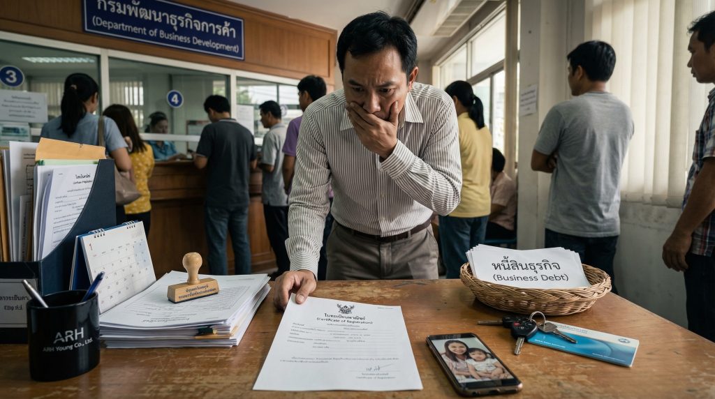 เจ้าของธุรกิจ SME เครียดเมื่อรู้ถึงข้อเสียและความเสี่ยงของการจดทะเบียนห้างหุ้นส่วนจำกัด (หจก.)