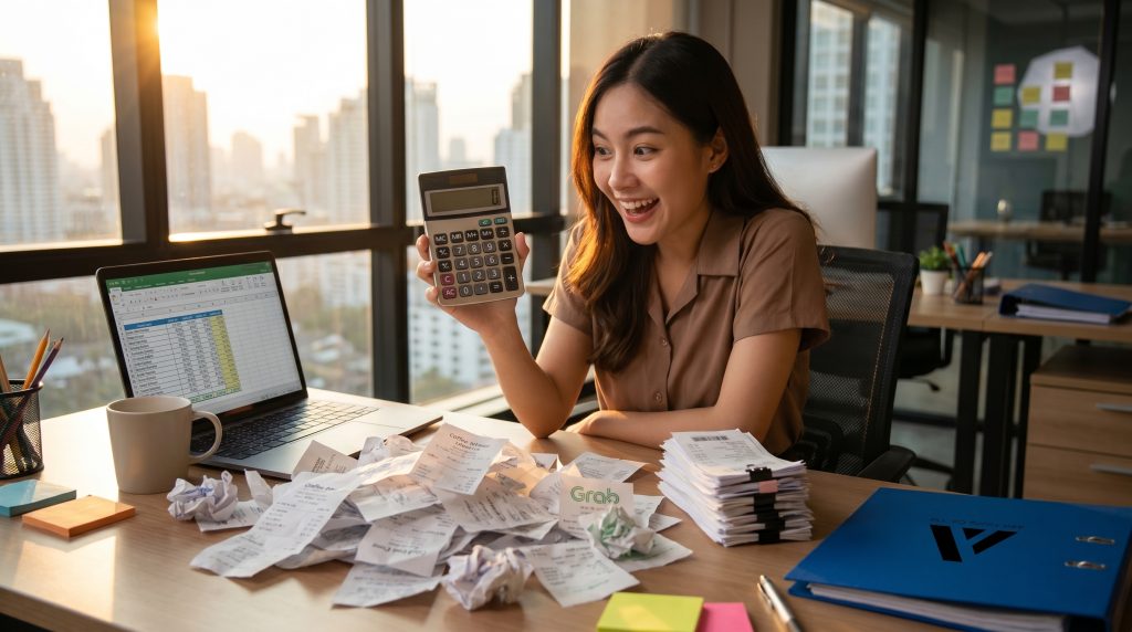 เจ้าของธุรกิจ SME รู้สึกประหลาดใจเมื่อคำนวณพบว่าค่าใช้จ่ายเล็กน้อยอย่างค่ากาแฟหรือค่าทางด่วนช่วยประหยัดภาษีบริษัทได้
